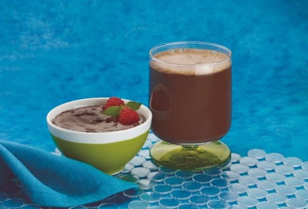 Dark Chocolate Pudding Shake