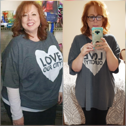 Lisa Mills Befoe and After SkinnyBox