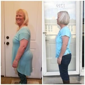 Marcie Peterson Before and After SkinnyBox