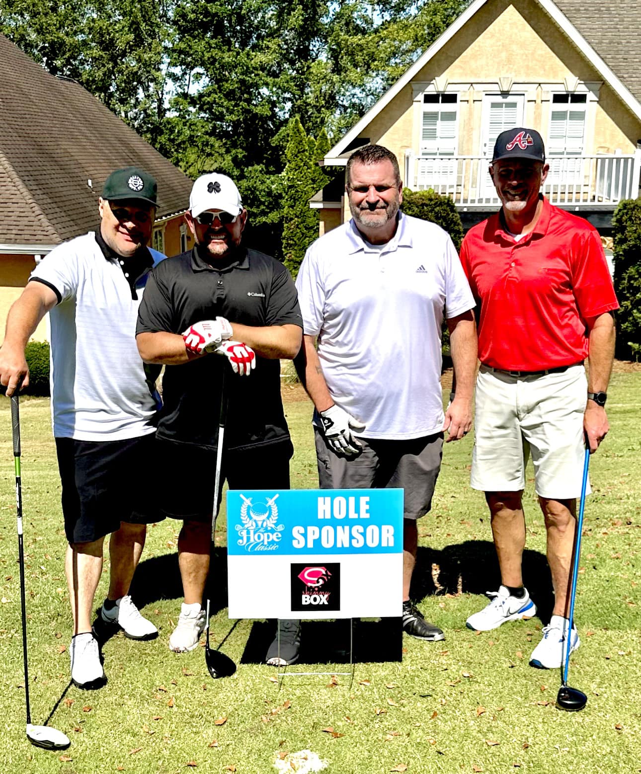 SkinnyBox represents at Hope Kicks Golf Classic SkinnyBox represents at the Hope Classic for Hope Kicks